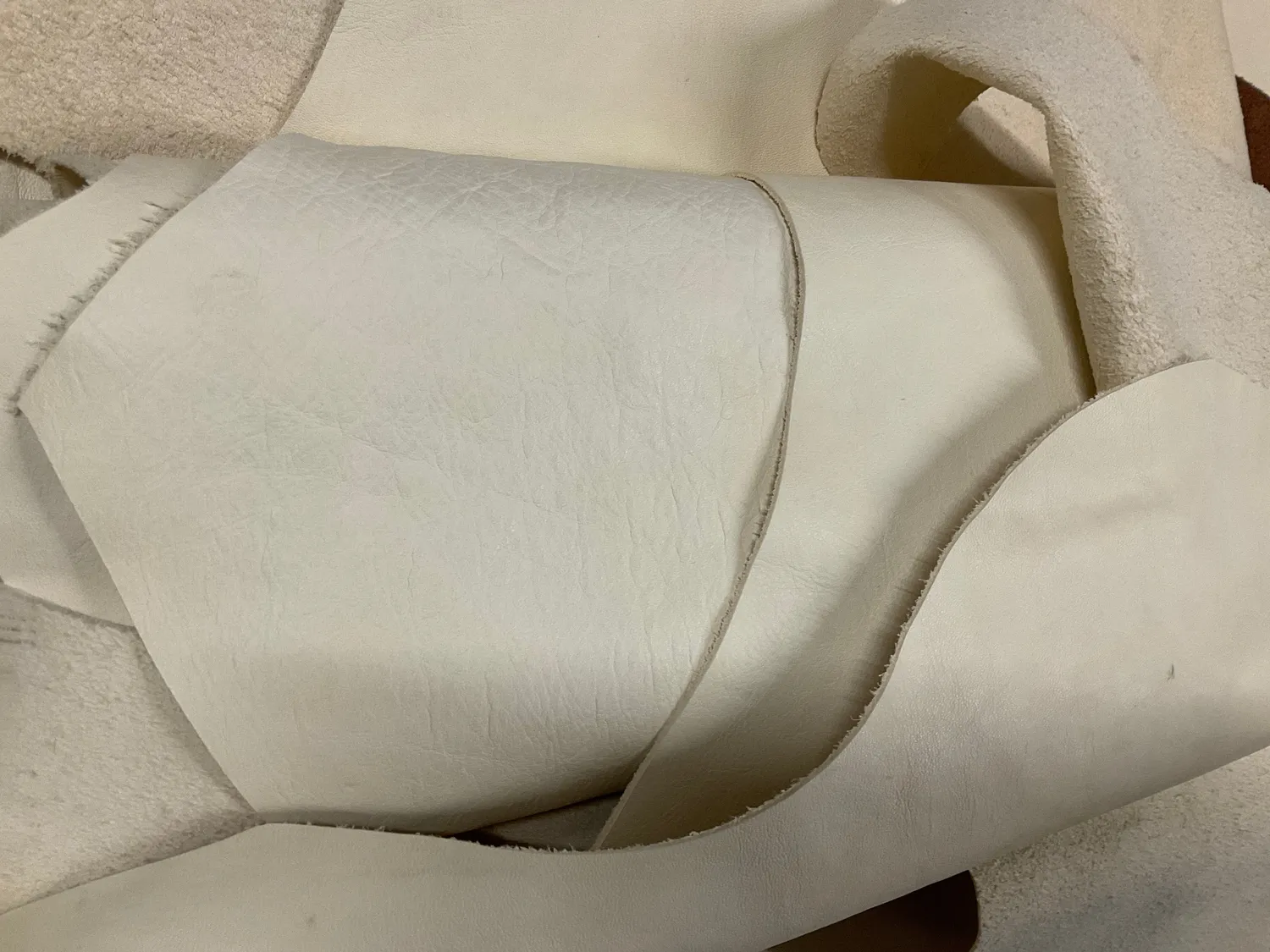 Leather House Runderleer Paneel 40x30 Zwart 1,3 mm