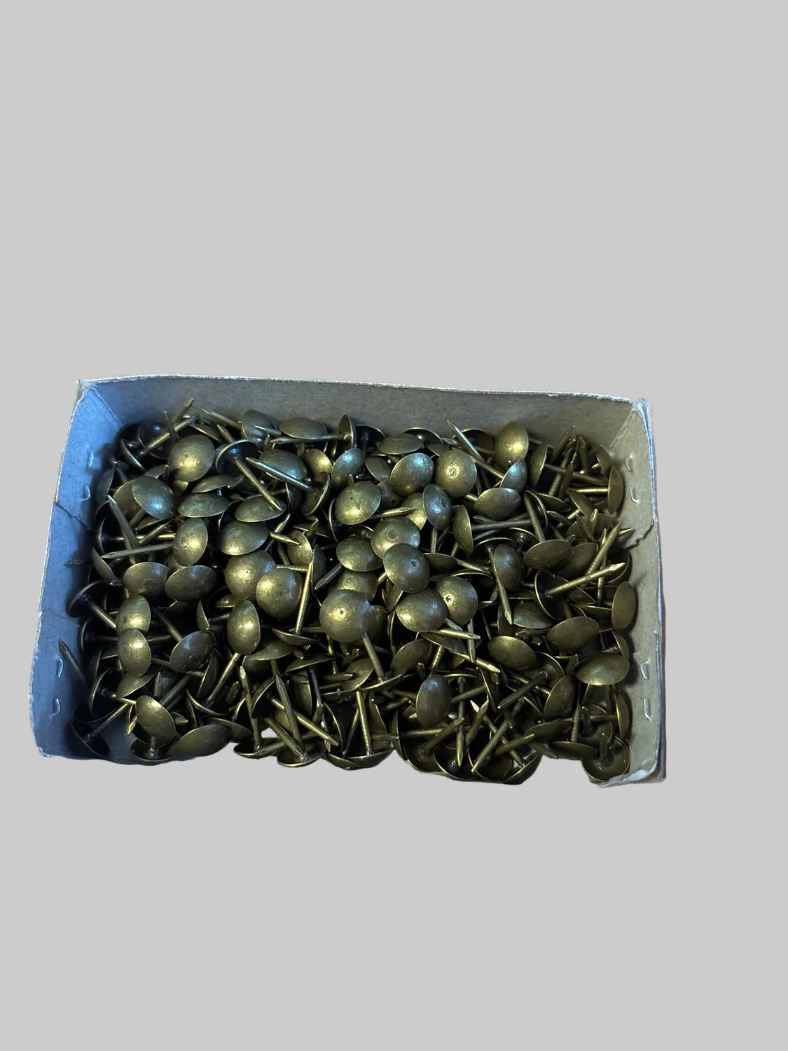 Leather House messing meubelnagels siernagels goud