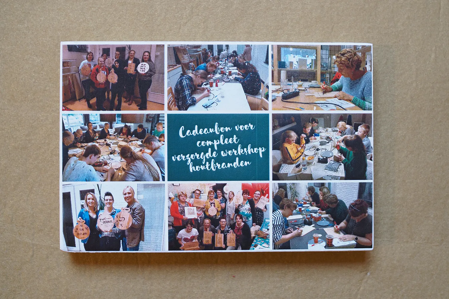 Astrid Brouwers fotoblok populierenhout 10x15 cm blanco
