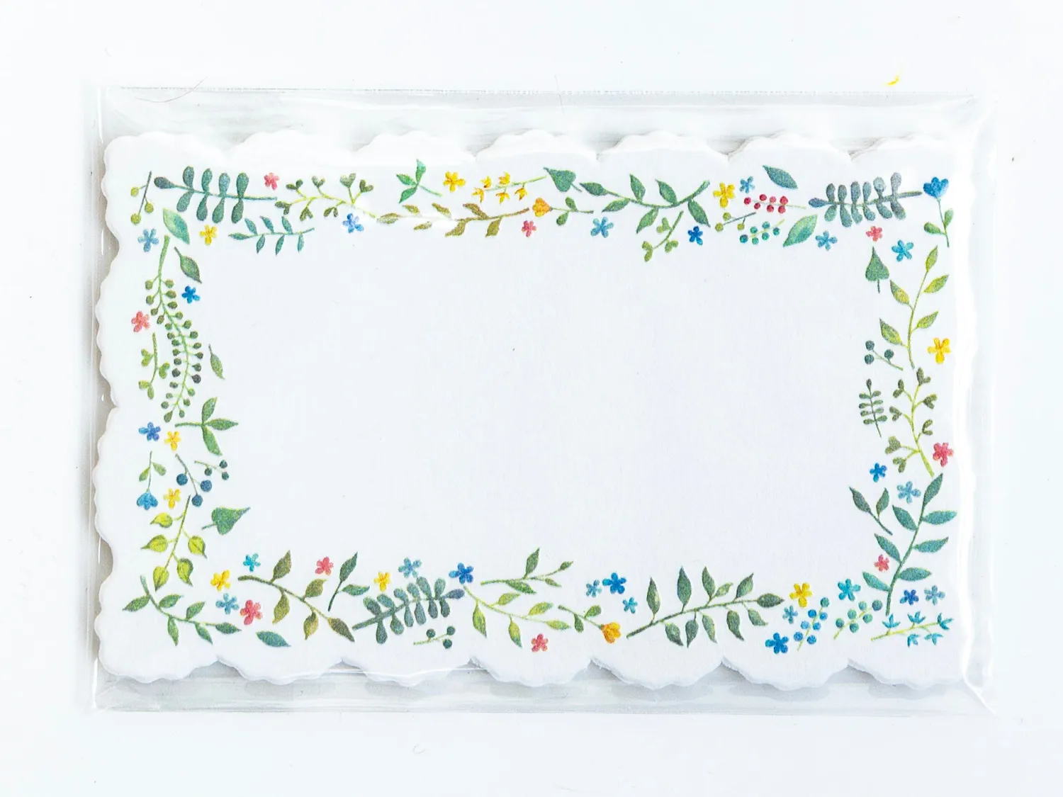La Petite Epicerie Tags rechthoekig bloemen papier