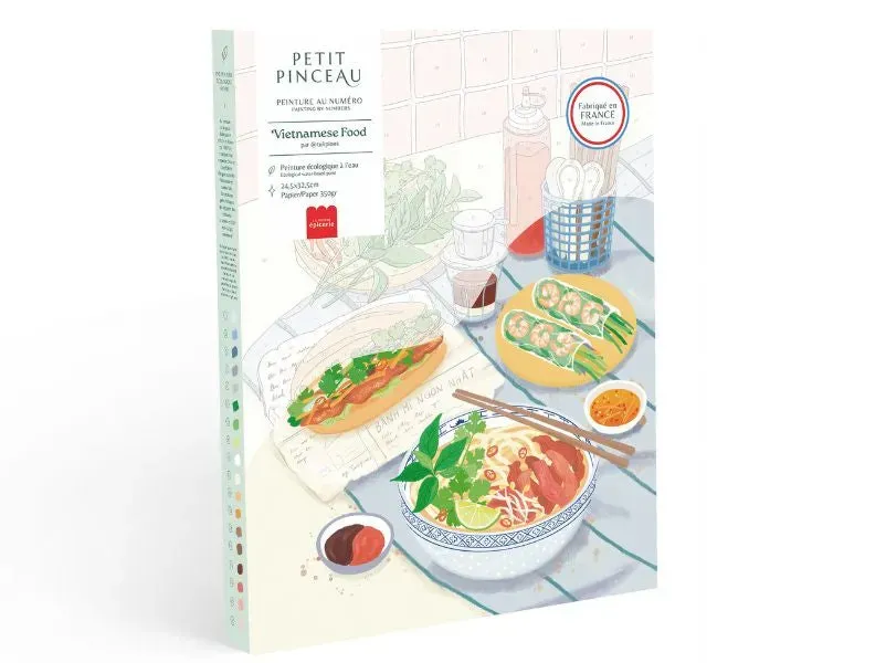 La Petite Epicerie Petit Pinceau Vietnamese Food schilderen op nummer