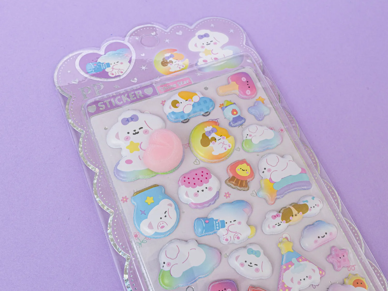 La Petite Epicerie stickers squishy kawaii hond ster 3D