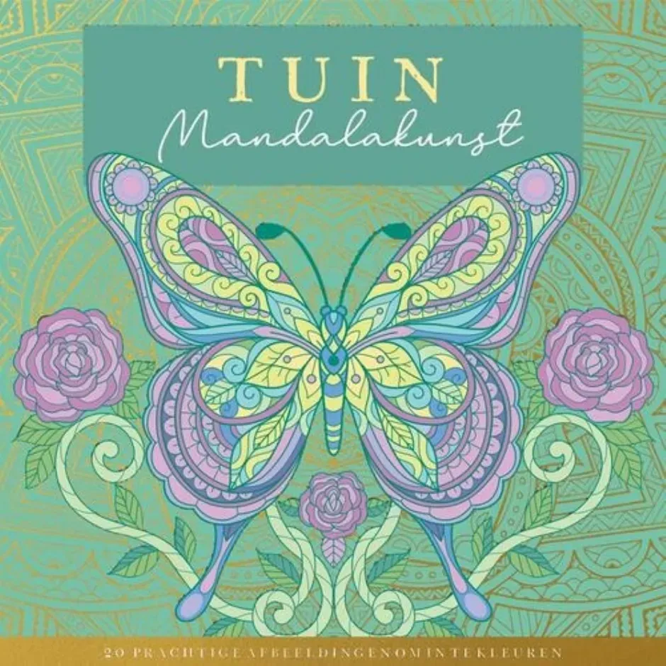 LTC-Leiden Tuin mandala kleurboek ontwerpen