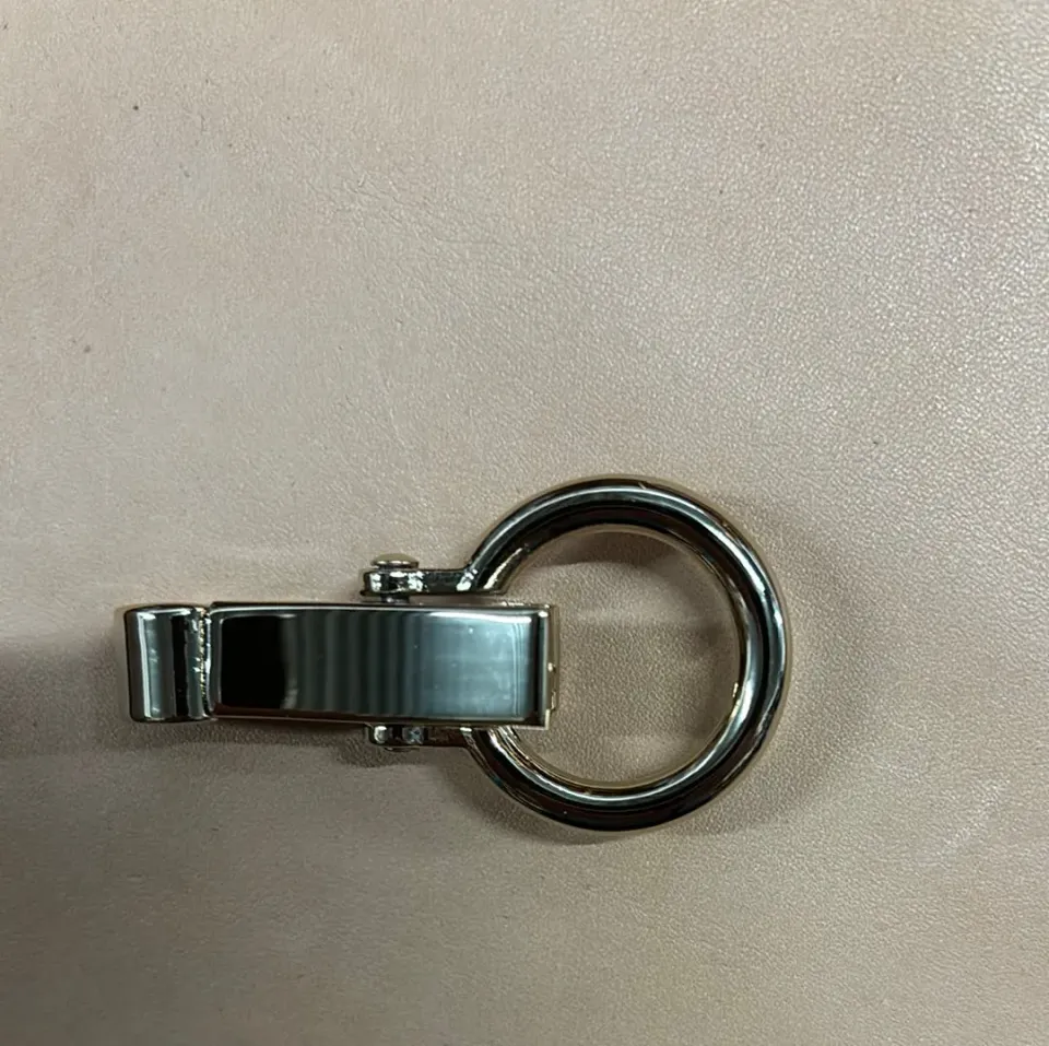 Leather House Musketonhaak 19mm zachtgoud 2 stuks