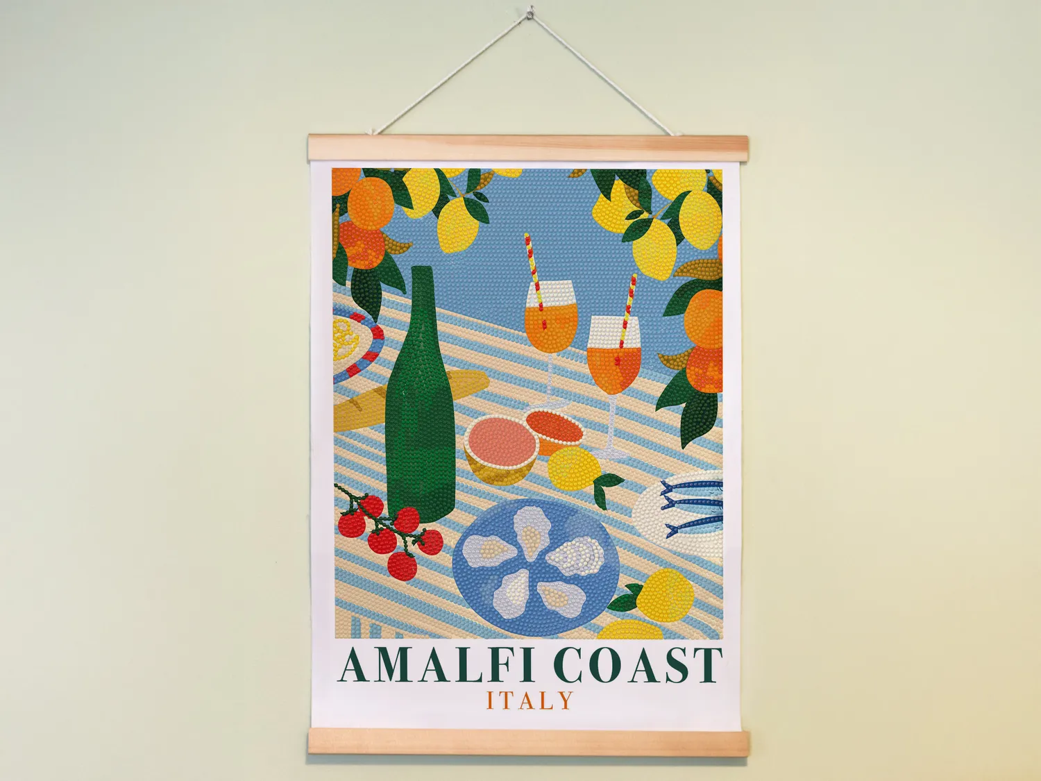 La Petite Epicerie Petit Diamond Amalfi Coast diamond painting