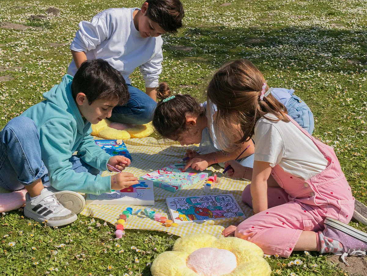 Petit Pinceau Kids Besties schilderen op nummer kit