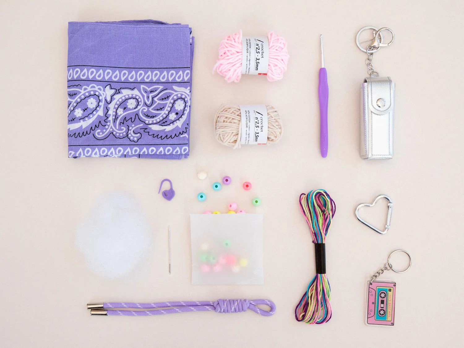 La Petite Epicerie Bag Charms Pop Mood haakpakket beginners