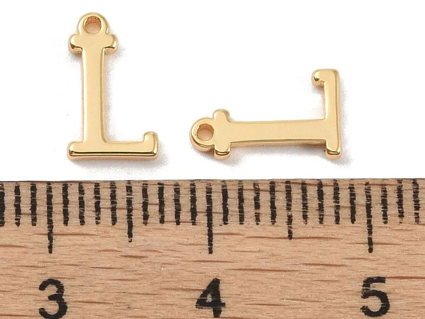 La Petite Epicerie letter L bedel goud per stuk 10 mm