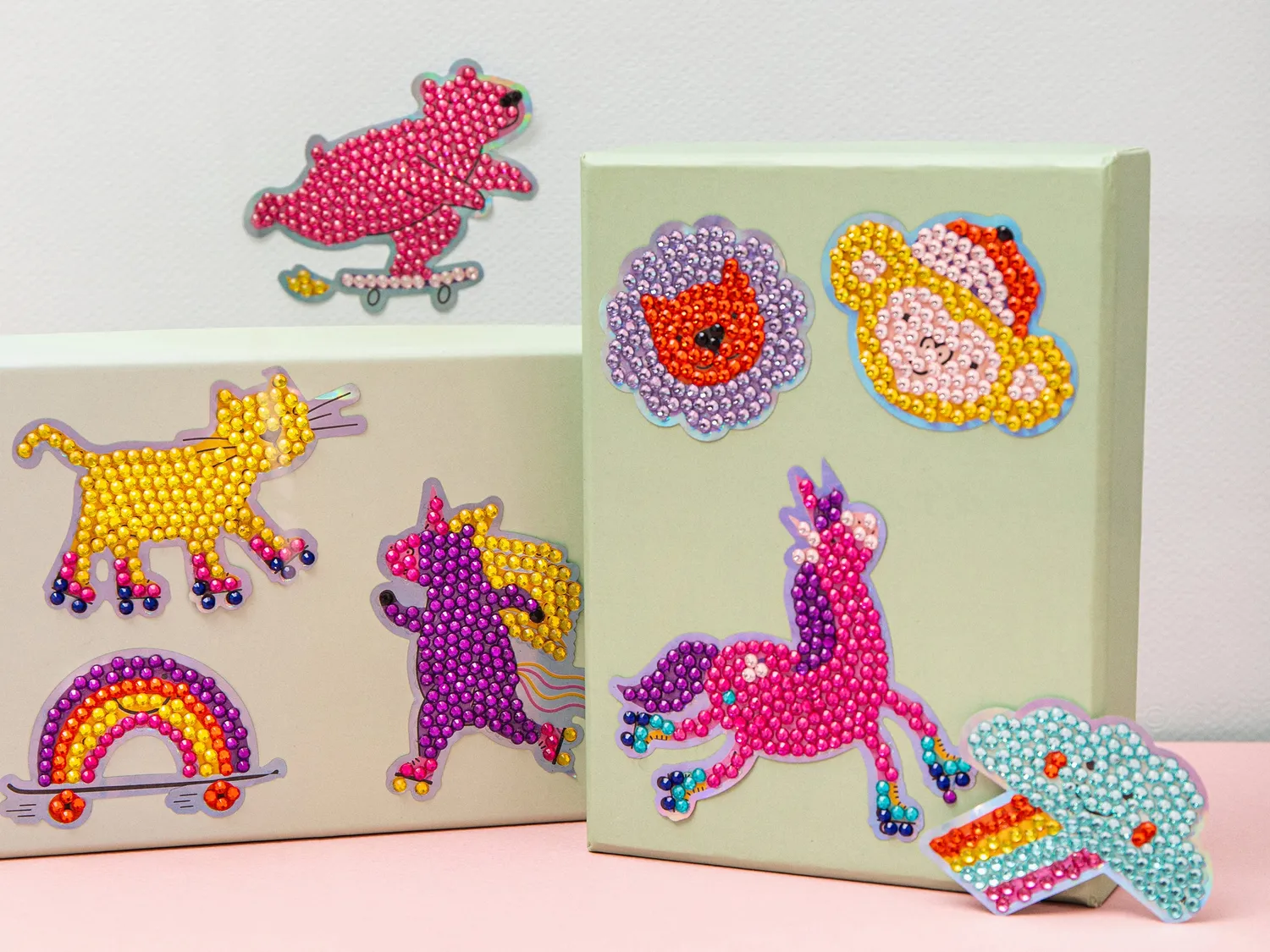 La Petite Epicerie Cool Ride Diamond Painting Stickers 12x