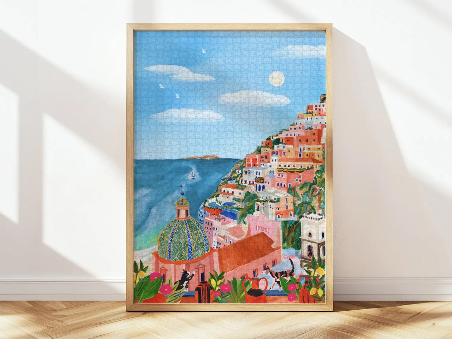 La Petite Epicerie Positano puzzel 1000 stukjes Italië