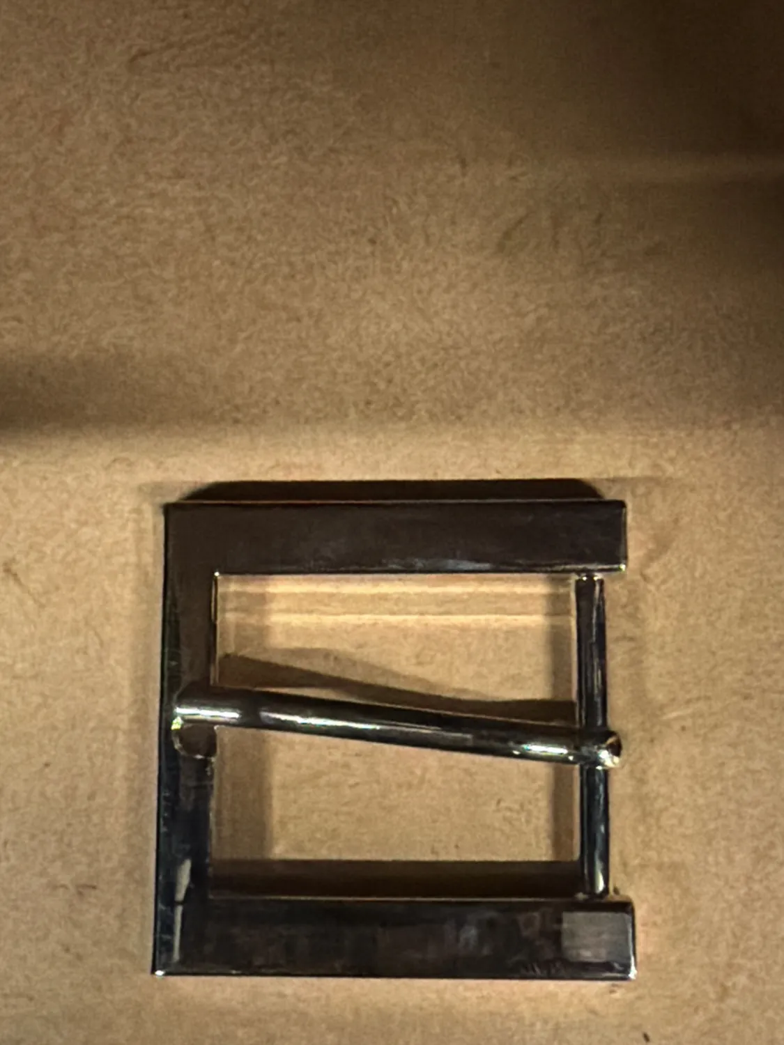 Leather House Gesp 30 mm Silver Gesp Nikkel