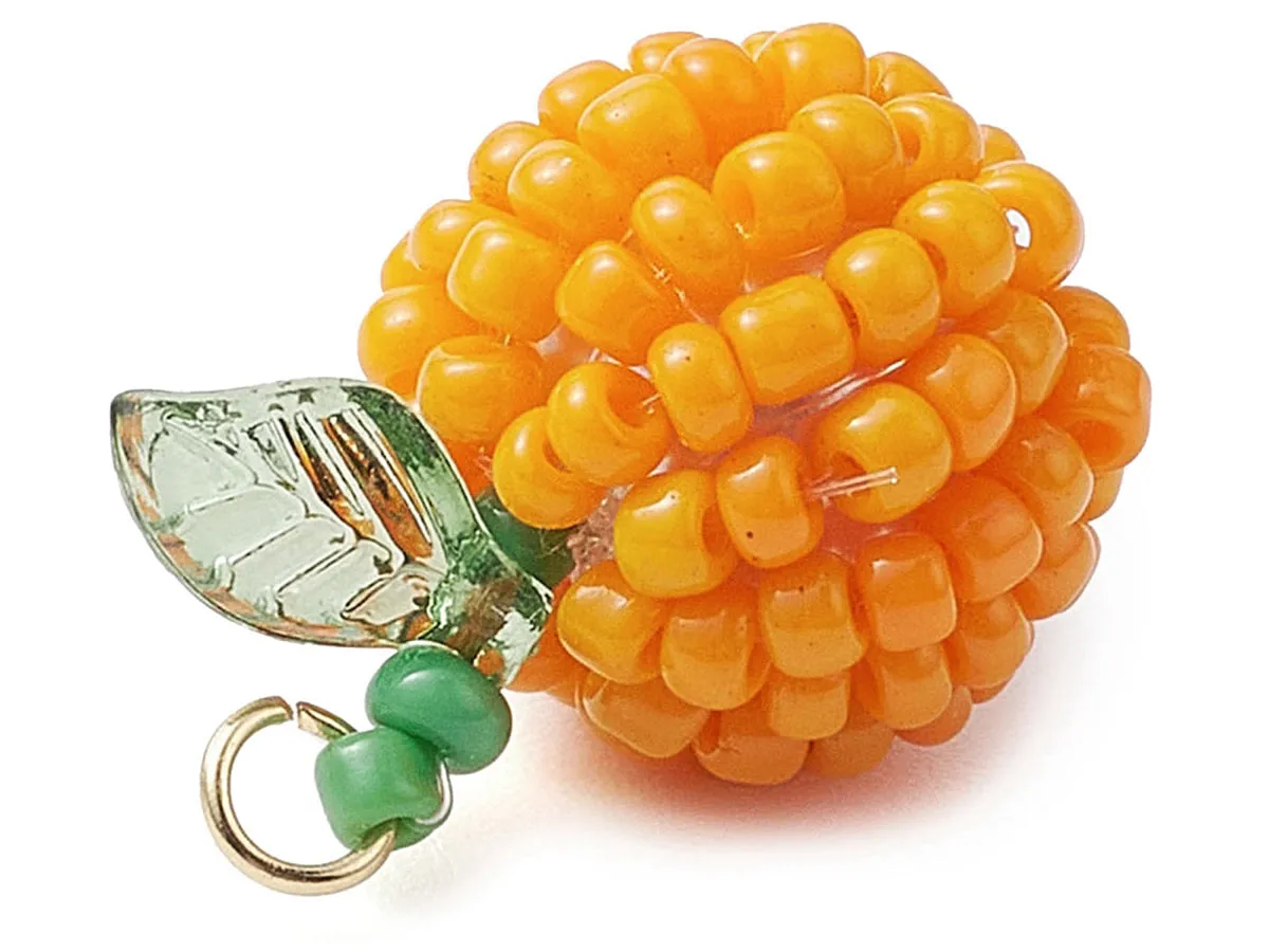 La Petite Epicerie hanger sinaasappel rocaille oranje 21,5mm