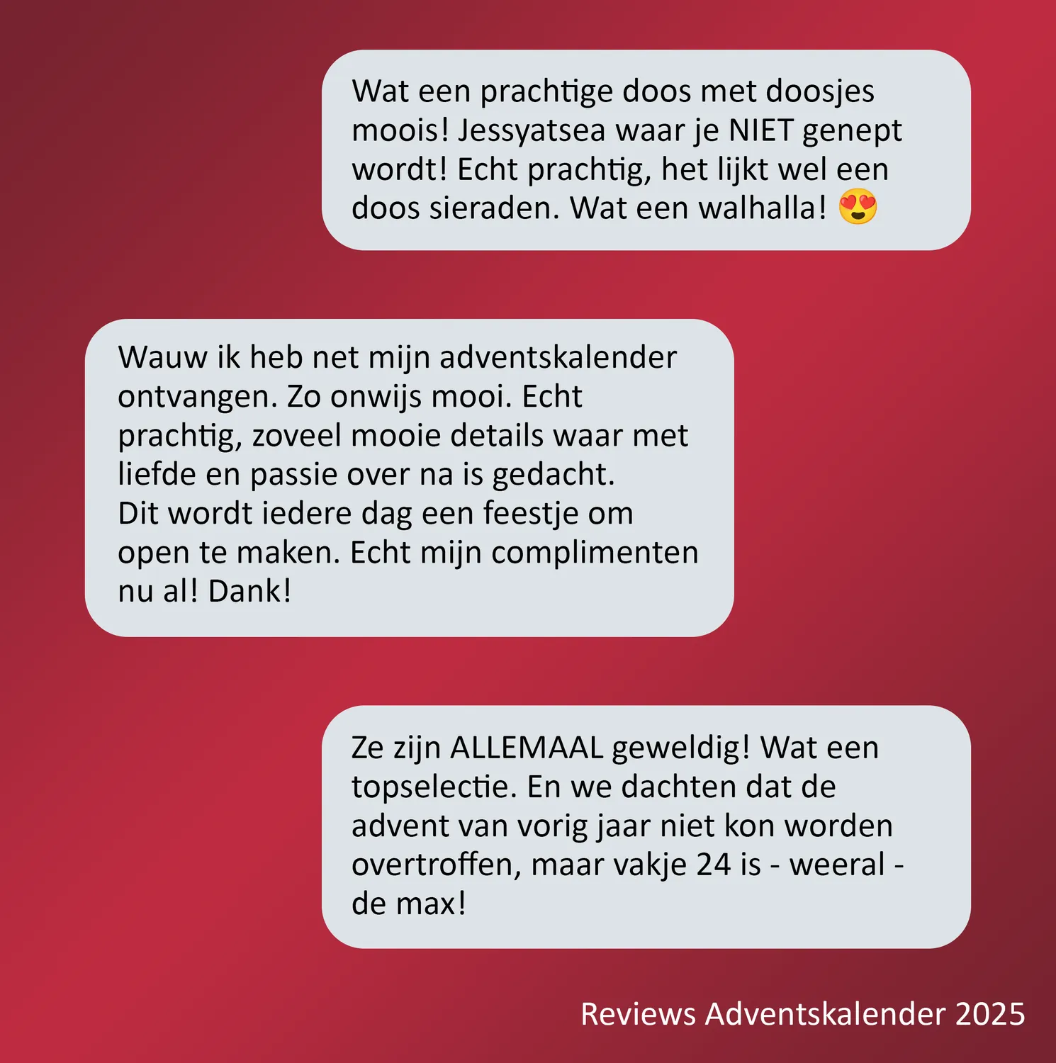Jessy at Sea Advent Calendar zegelset 2026 24 vakjes