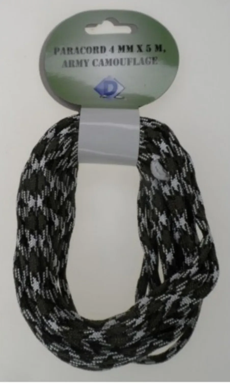 LTC-Leiden Paracord koord 4 mm 5 meter army camouflage sterk