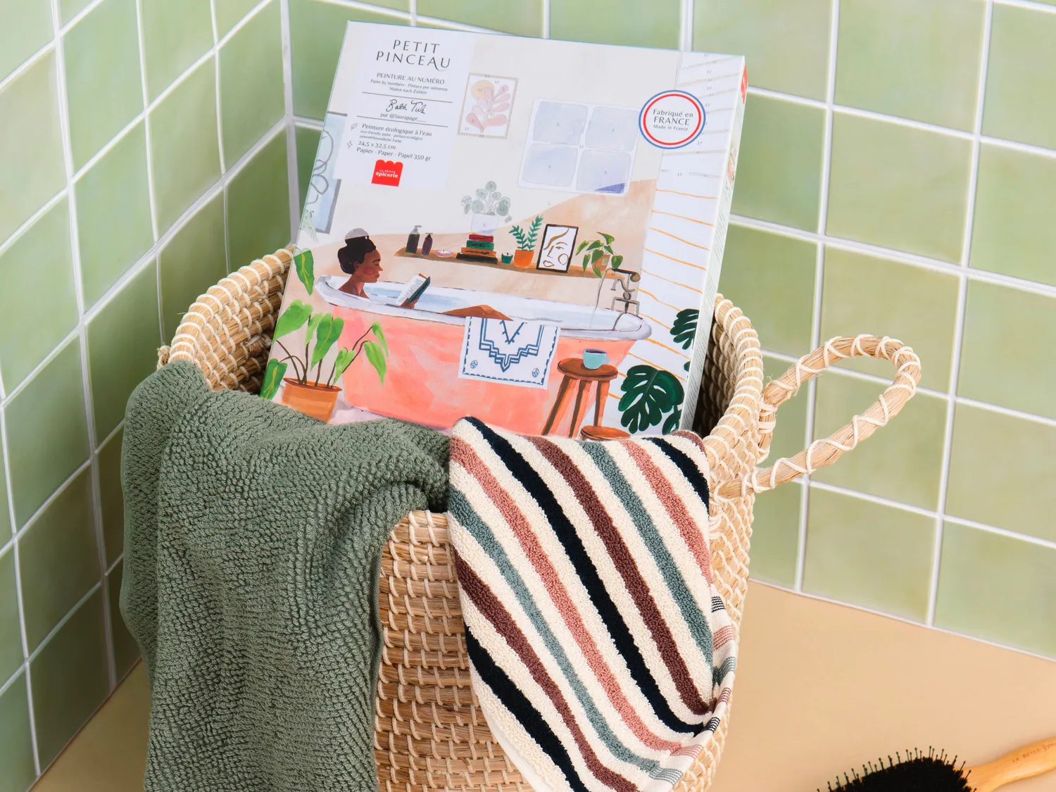 Petit Pinceau Bath Tub schilderen op nummer Laura Page