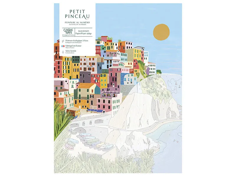 La Petite Epicerie Petit Pinceau Cinque Terre schilderen op nummer