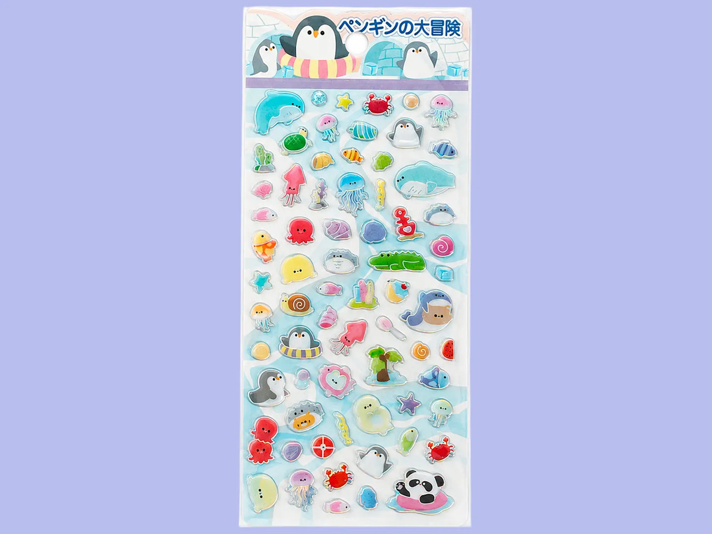 La Petite Epicerie Zeedieren stickers dik Koreaans