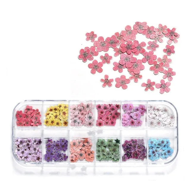 Bijounique decoraties houtpulp 12-vaks doosje stijl 3