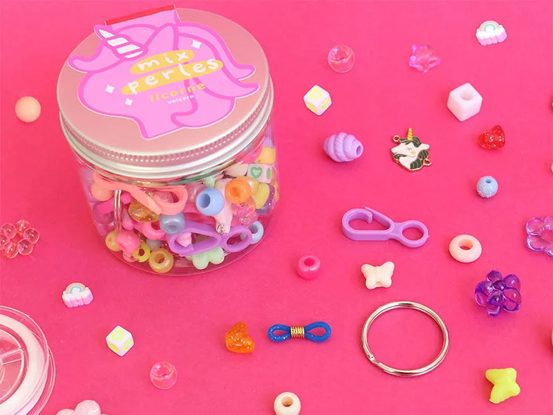 La Petite Epicerie kralenmix Licorne 80 gram met elastiek