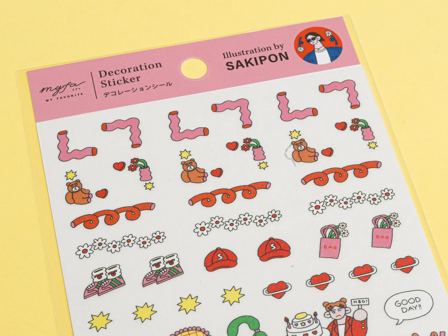 La Petite Epicerie myfa stickers Sakipon stickervel fun