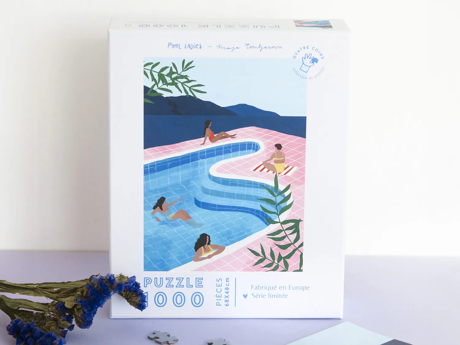 La Petite Epicerie Pool Ladies puzzel 1000 stukjes 68x48 cm