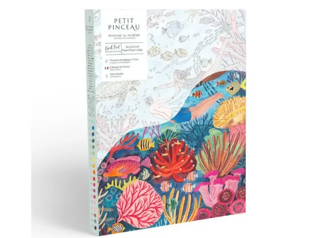 La Petite Epicerie Petit Pinceau Coral Reef schilderen op nummer