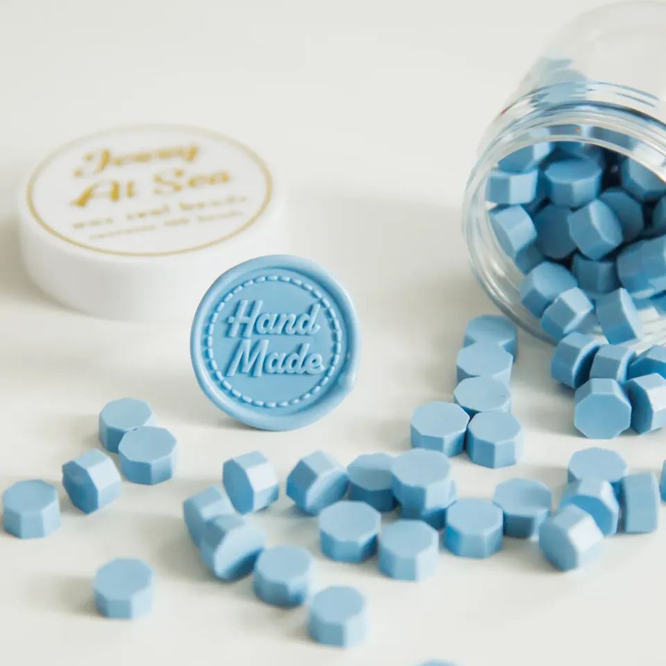 Jessy at Sea Sky Blue zegellak 100 stuks lichtblauw