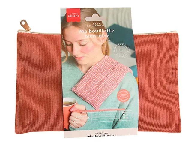 La Petite Epicerie Ma Bouillotte naaipakket terracotta katoen