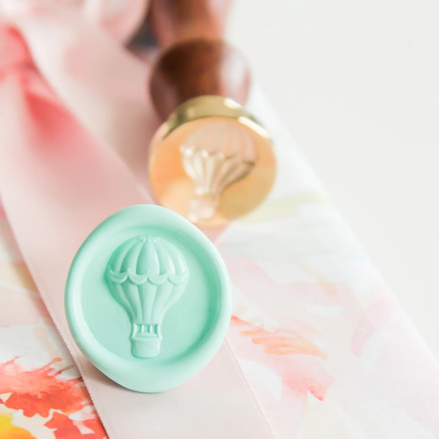 Jessy at Sea 3D Hot-Air Balloon Wax Zegelstempel 22mm