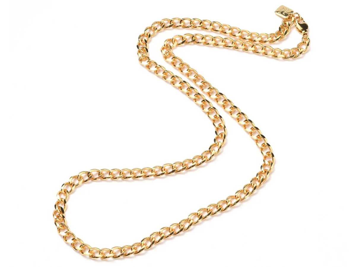 La Petite Epicerie Cubaanse ketting verguld 56,5 cm