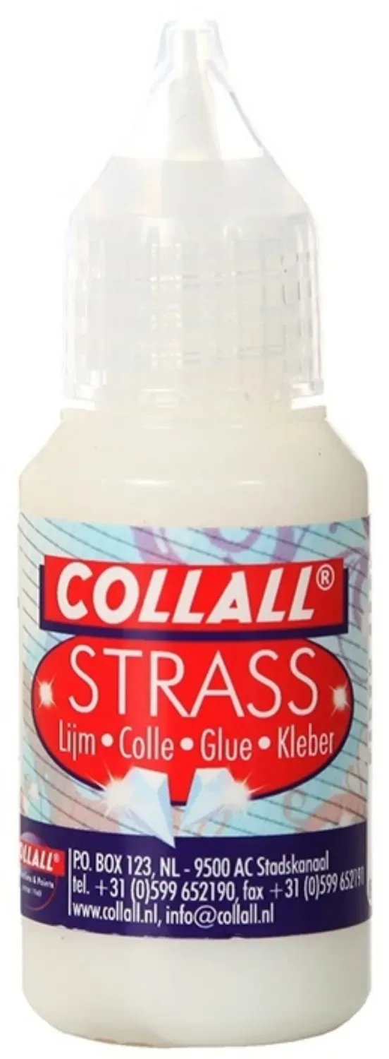 LTC-Leiden Collall Strass-Lijm 25 Gram Transparant