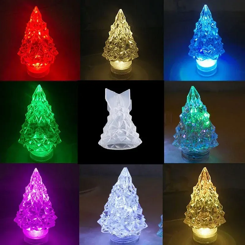 Bijounique X7 Kerstboom 3D siliconen gietmal 6 cm