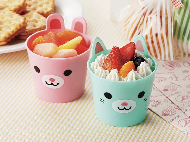 La Petite Epicerie dieren mini bakjes set 5 stuks herbruikbaar