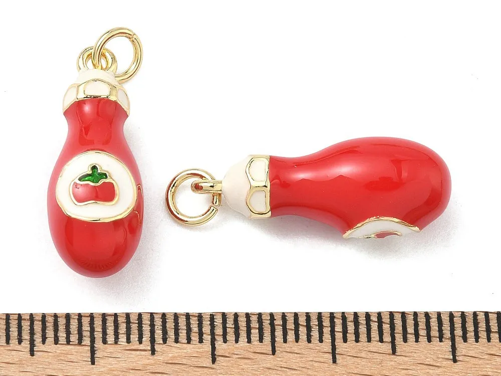 La Petite Epicerie bedel ketchupfles messing verguld per stuk