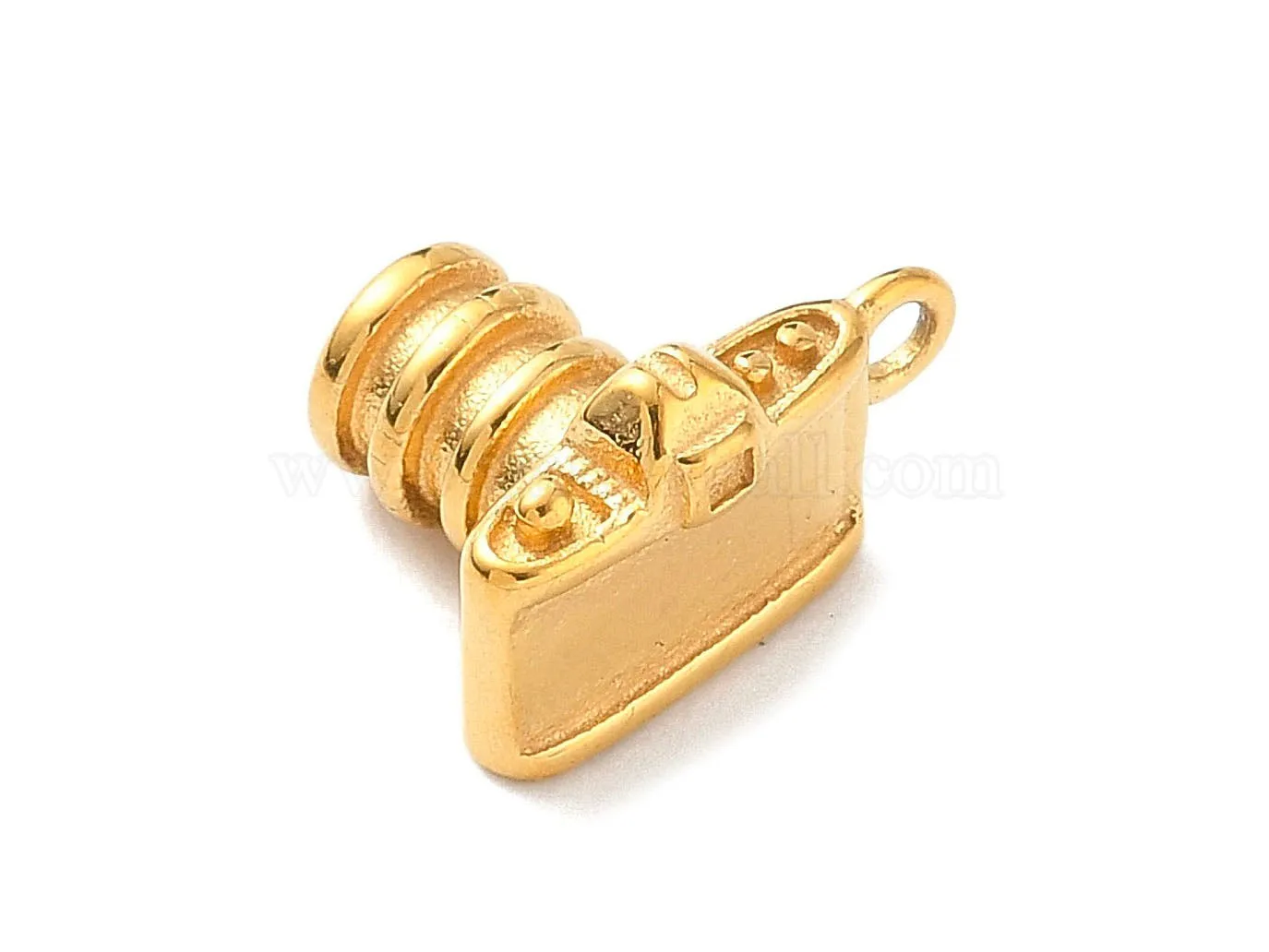 La Petite Epicerie fototoestel bedel goud rvs per stuk
