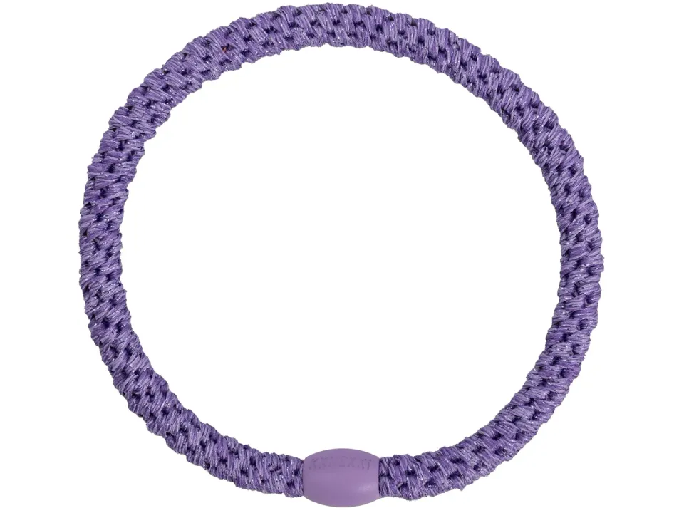 La Petite Epicerie Kknekki elastiek slim lila glitter haar