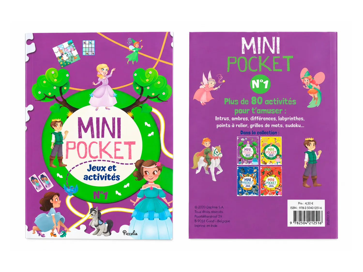 La Petite Epicerie Mini Pocket N°1 sprookjes spelboekje