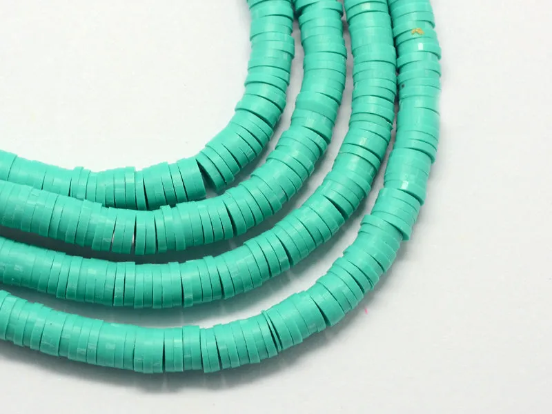 La Petite Epicerie Heishi kralen 6 mm turquoise 200 stuks