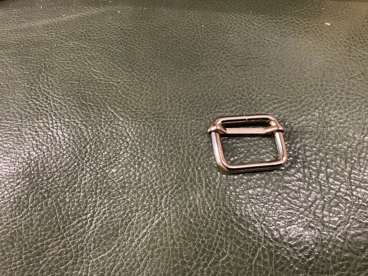 Leather House Schuiver 25x20 mm slider tassen rosegoud