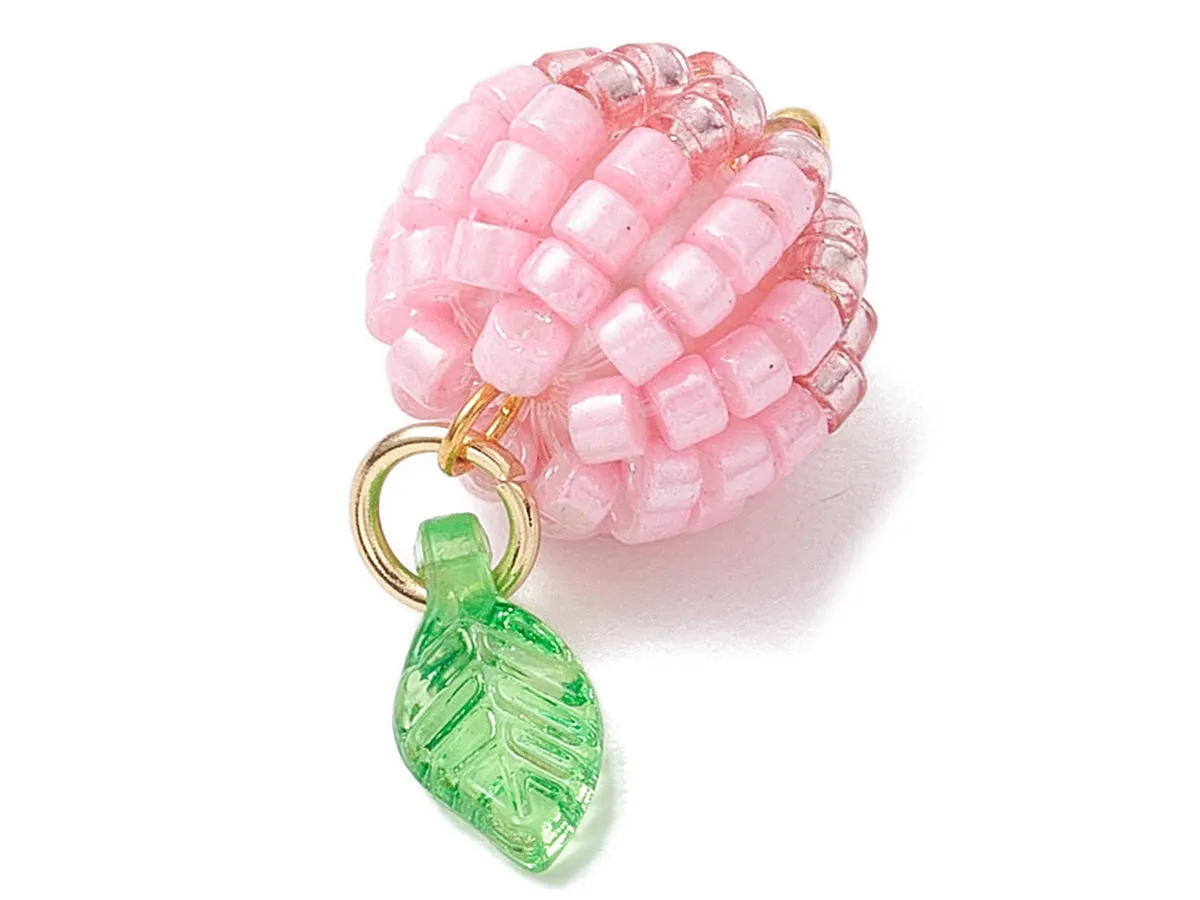 La Petite Epicerie roze appel hanger 14,5 mm per stuk