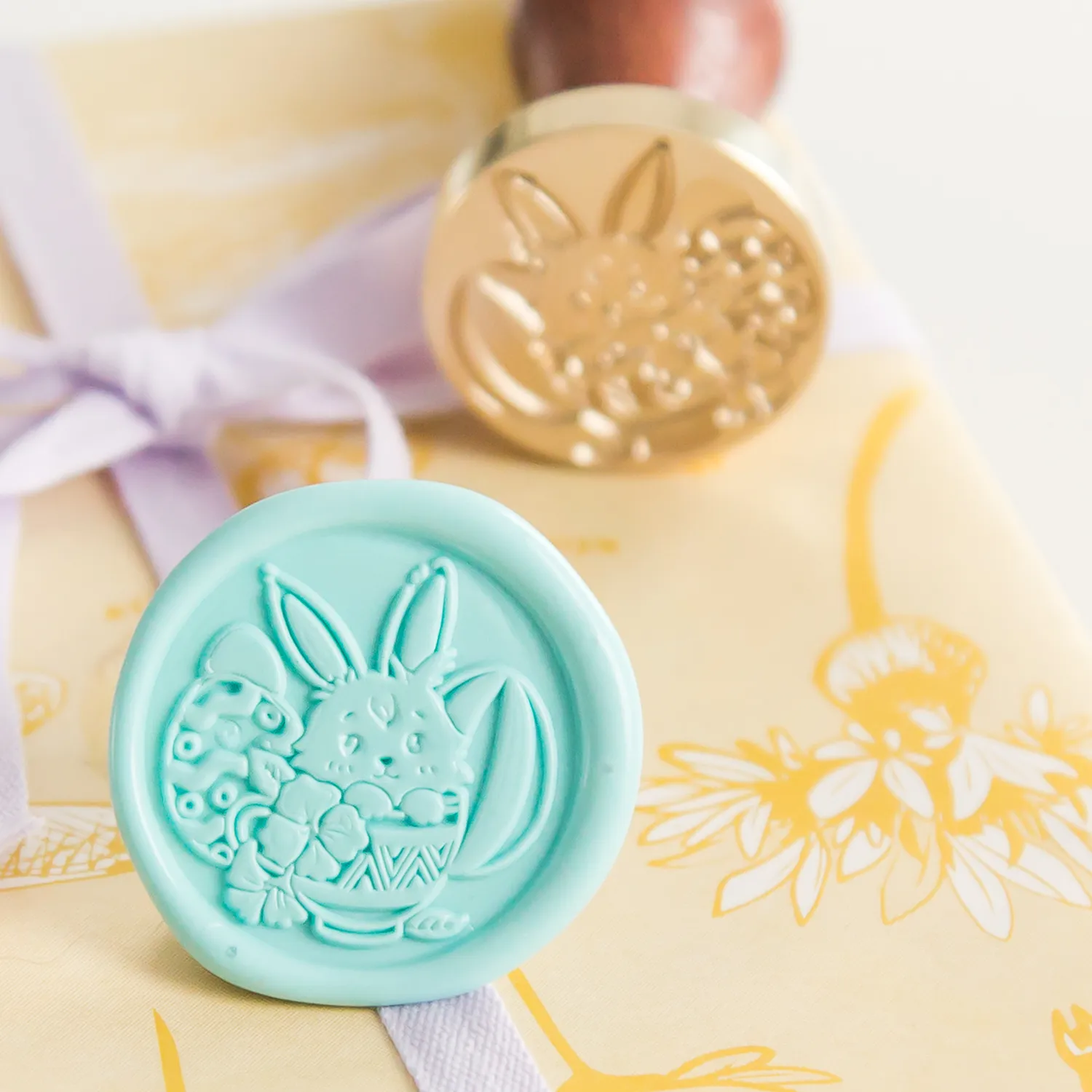 Jessy at Sea Easter Bunny zegelstempel 25 mm pasen