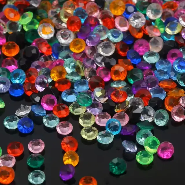 Bijounique Diamant Steentjes Multi 3 mm 1000 stuks