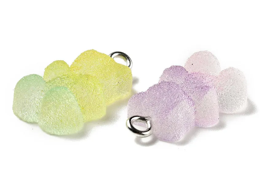La Petite Epicerie Oursons bedels hars 20 mm multicolor 10 stuks