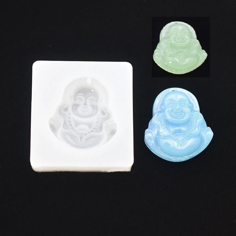 Bijounique 68 gietmal lachende Buddha siliconen