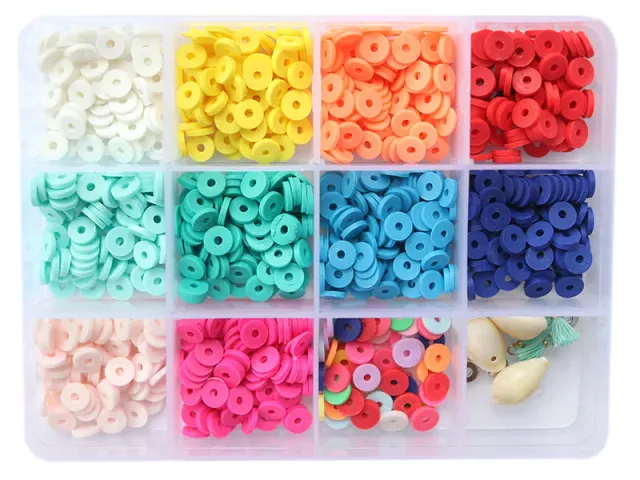 La Petite Epicerie POP Heishi kralen 6 mm 11 kleuren