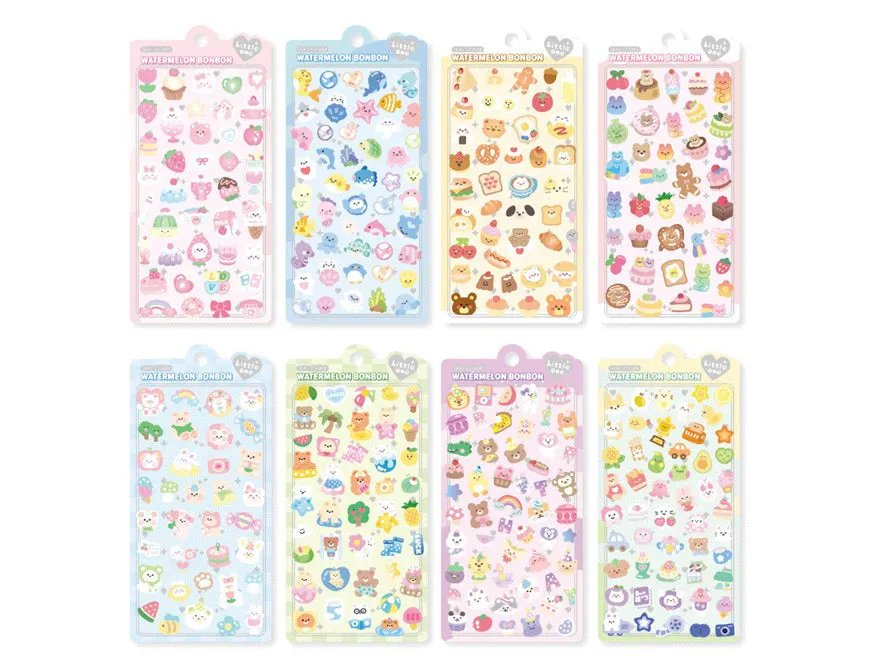 Brunch Watermelon Bonbon 3D stickers watermeloen