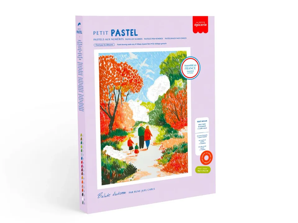La Petite Epicerie Petit Pastel Balade d'automne schilderen op nummer herfst