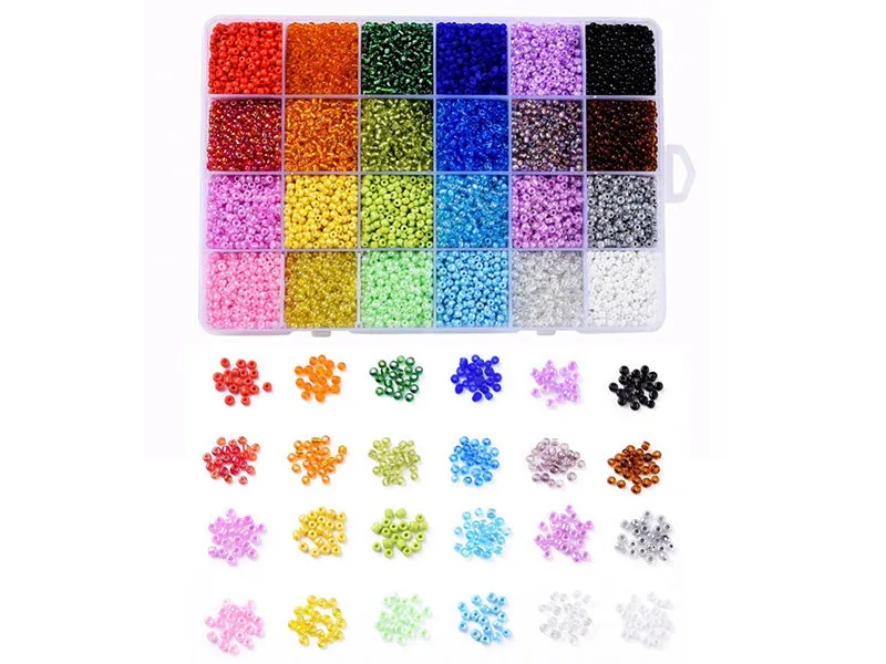 La Petite Epicerie rocailles 3 mm box 24 kleuren mix