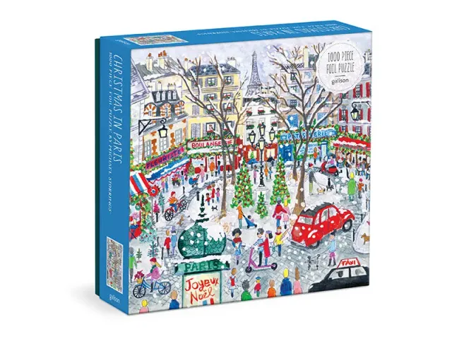 Galison Christmas in Paris puzzel 1000 kerst