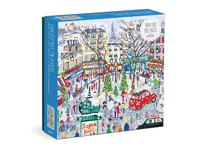 Galison Christmas in Paris puzzel 1000 kerst